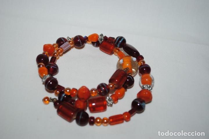 Artesan&iacute;a: MODERNA PULSERA ROSCADA DE CRISTAL - Foto 2