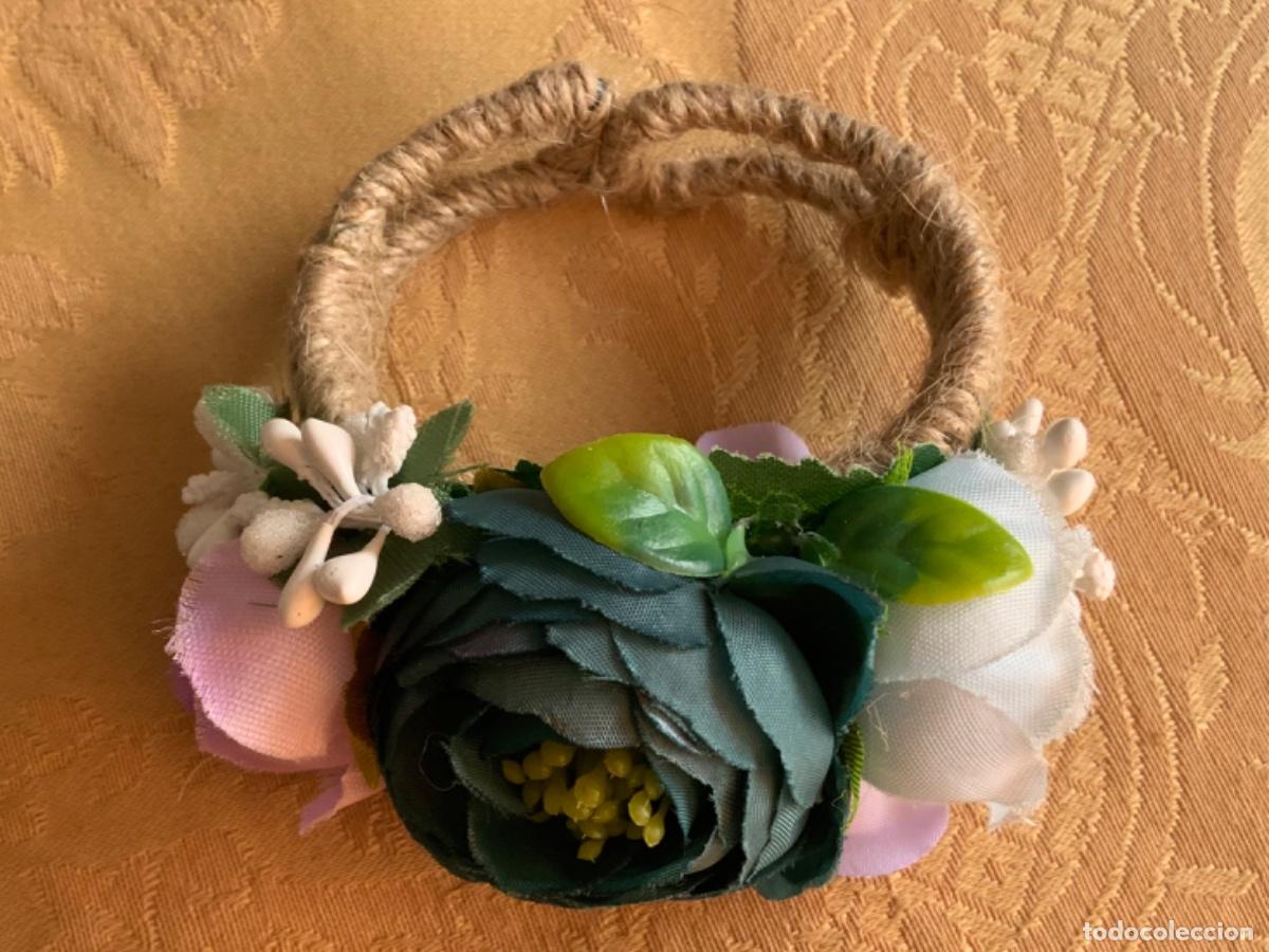 Artesan&iacute;a: PULSERA FLORES - Foto 2