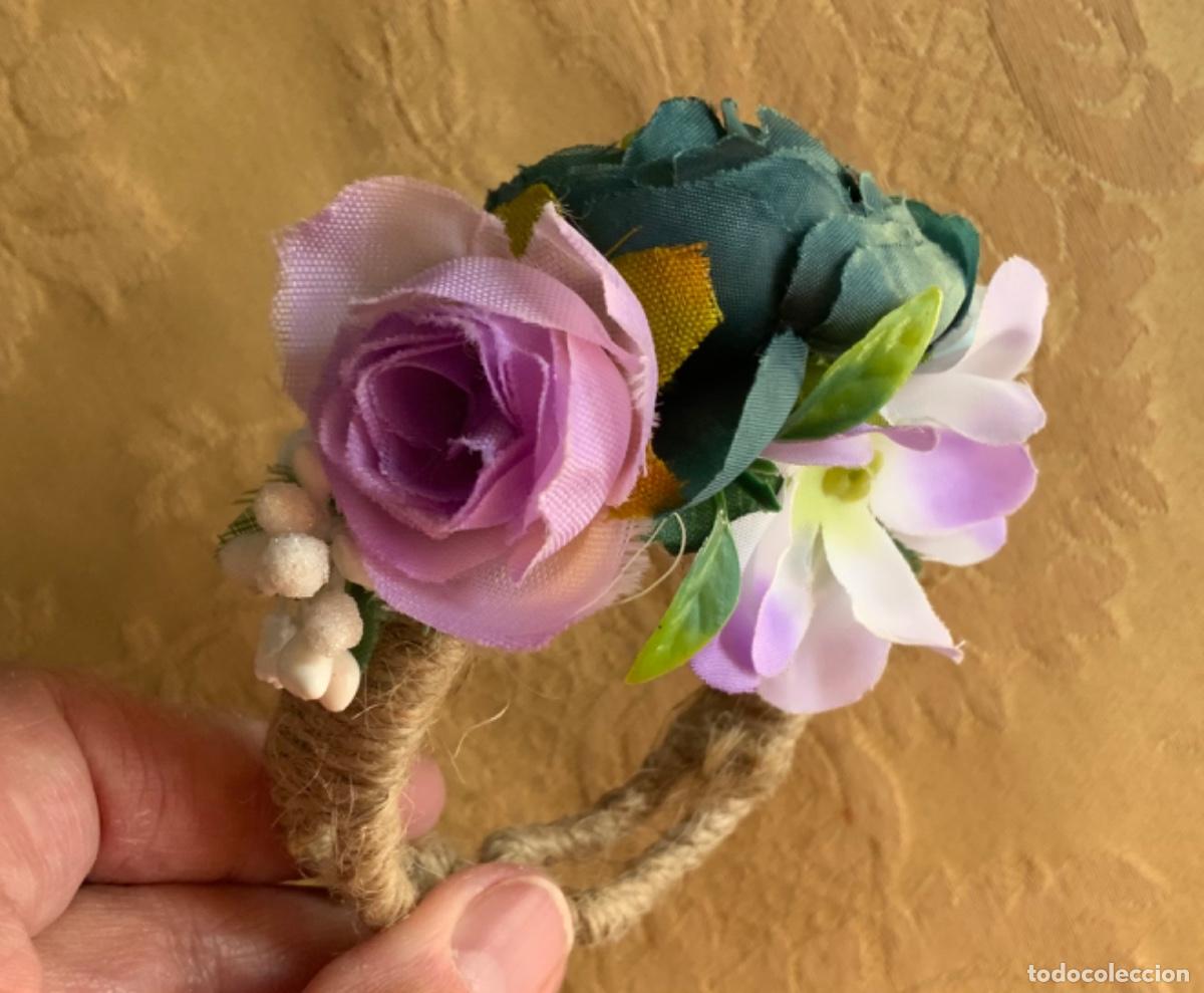 Artesan&iacute;a: PULSERA FLORES - Foto 6