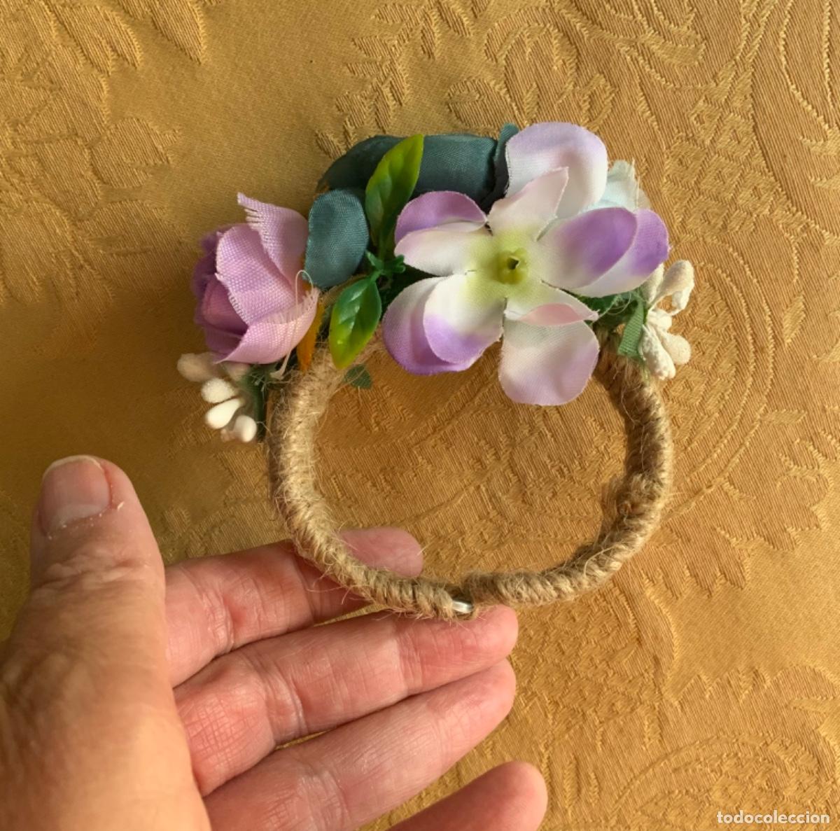Artesan&iacute;a: PULSERA FLORES - Foto 7