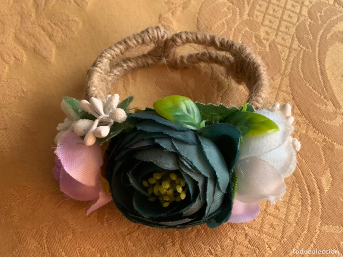 Artesan&iacute;a: PULSERA FLORES - Foto 13
