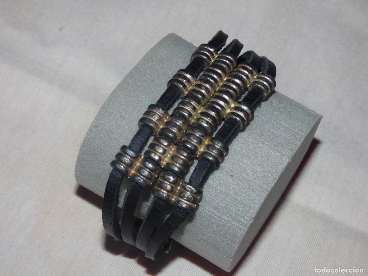 Artesan&iacute;a: Pulseras cuero. - Foto 1