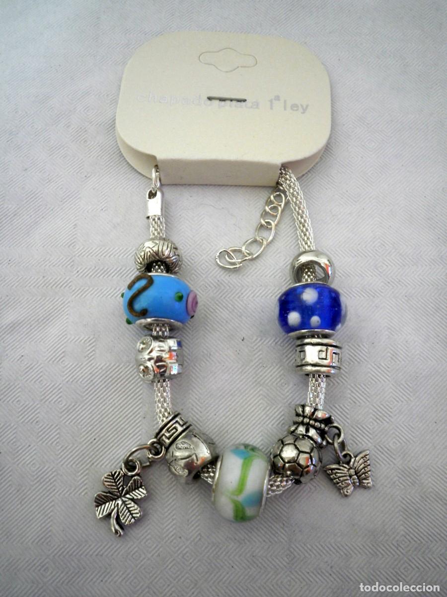 Artesan&iacute;a: Pulsera chapada en plata de 1&ordf; ley - Foto 1