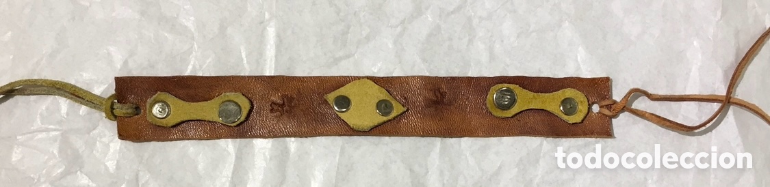 Artesan&iacute;a: Pulsera de cuero repujado. Chile. - Foto 1