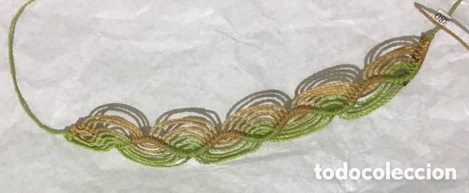 Artesan&iacute;a: Pulsera de Macram&eacute;. Hilo encerado. Chile. - Foto 1