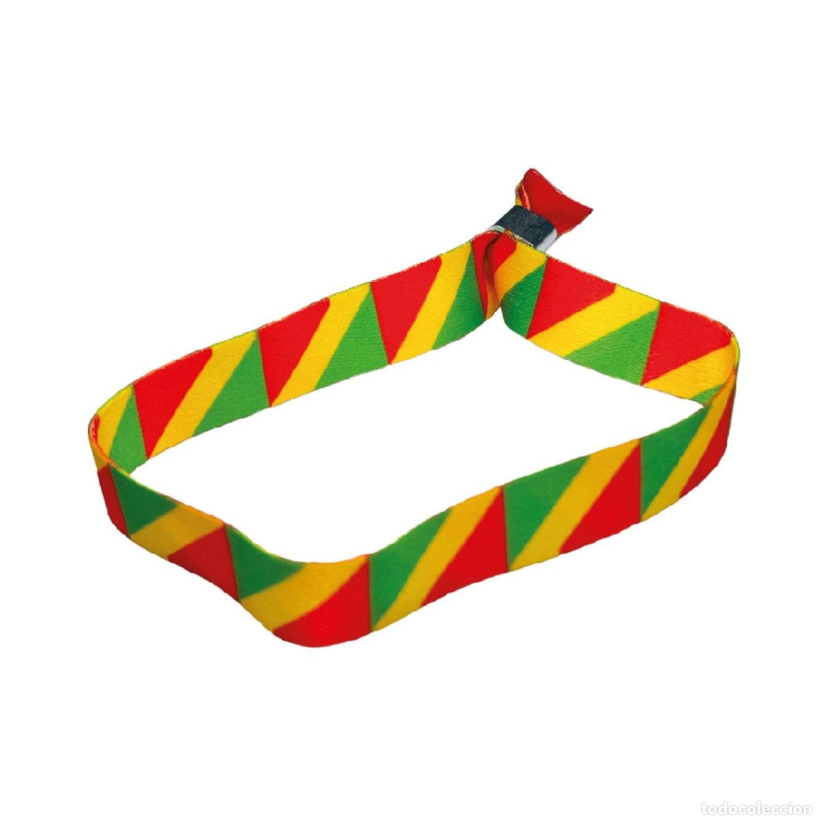 Artesan&iacute;a: Pulsera &ndash; Bandera de Congo &ndash; P679 - Foto 1
