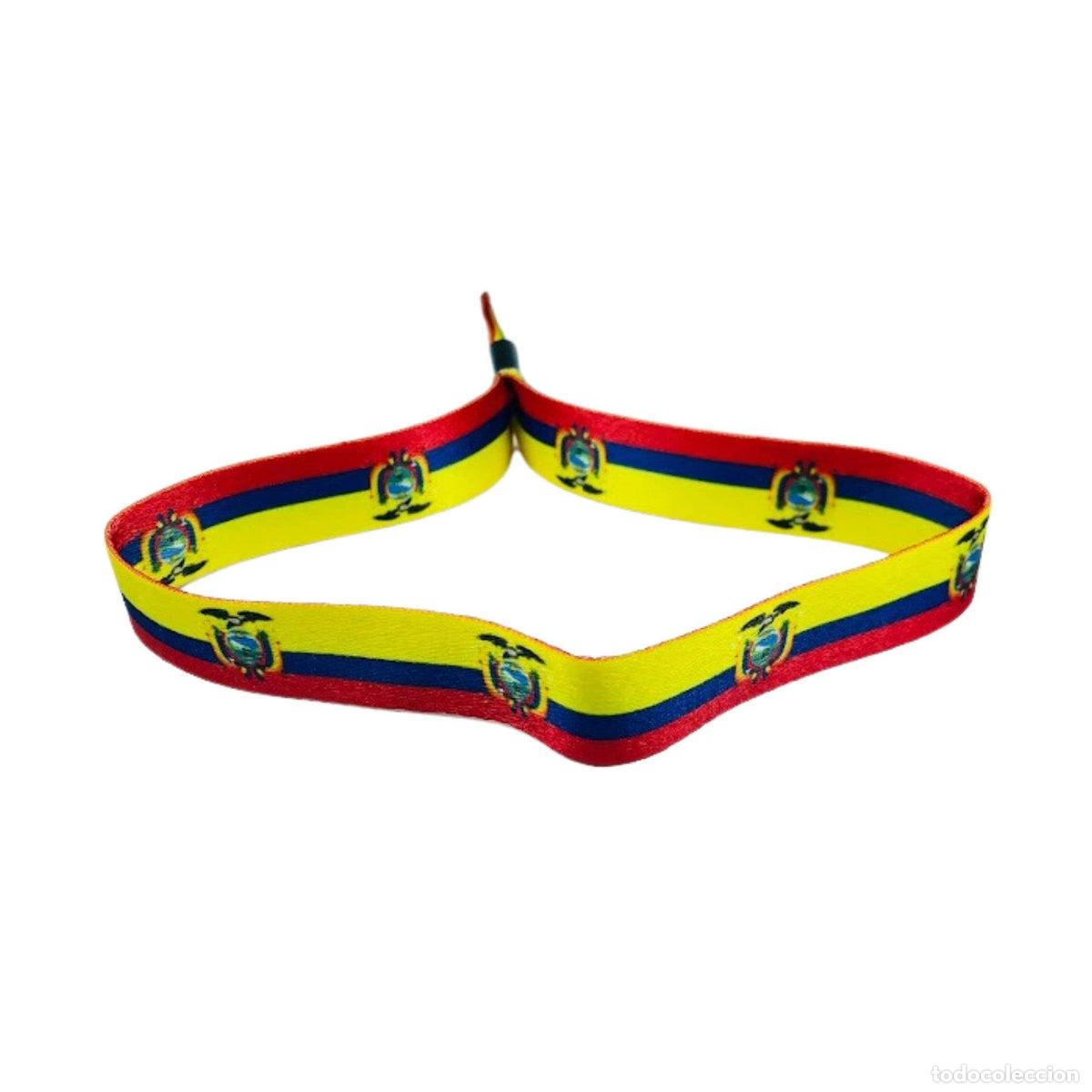 Artesan&iacute;a: Pulsera - Bandera de Ecuador - P1069 - Foto 1