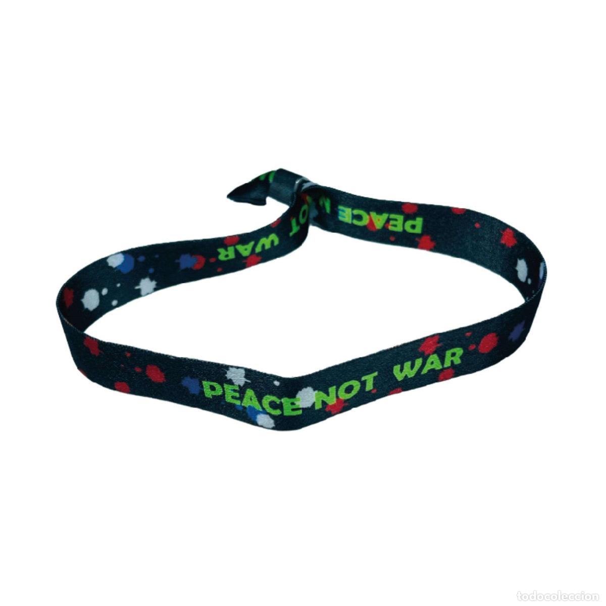 Artesan&iacute;a: Pulsera &ndash; Peace Not War &ndash; P1824 - Foto 1
