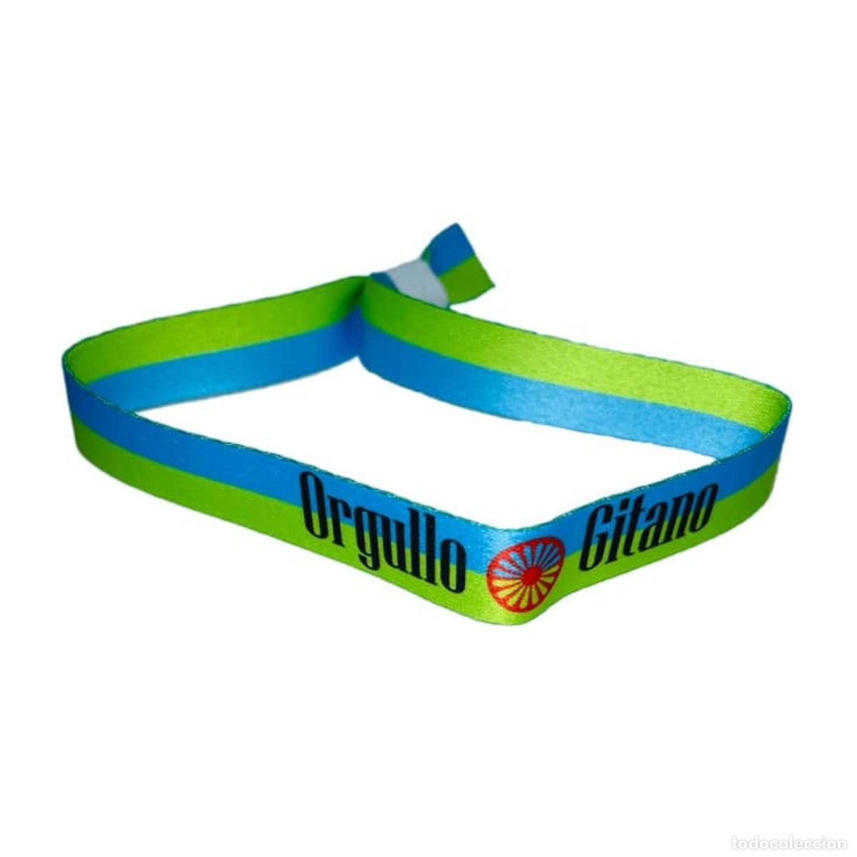 Artesan&iacute;a: Pulsera - Orgullo Gitano - Bandera Pueblo Gitano - P116 - Foto 1