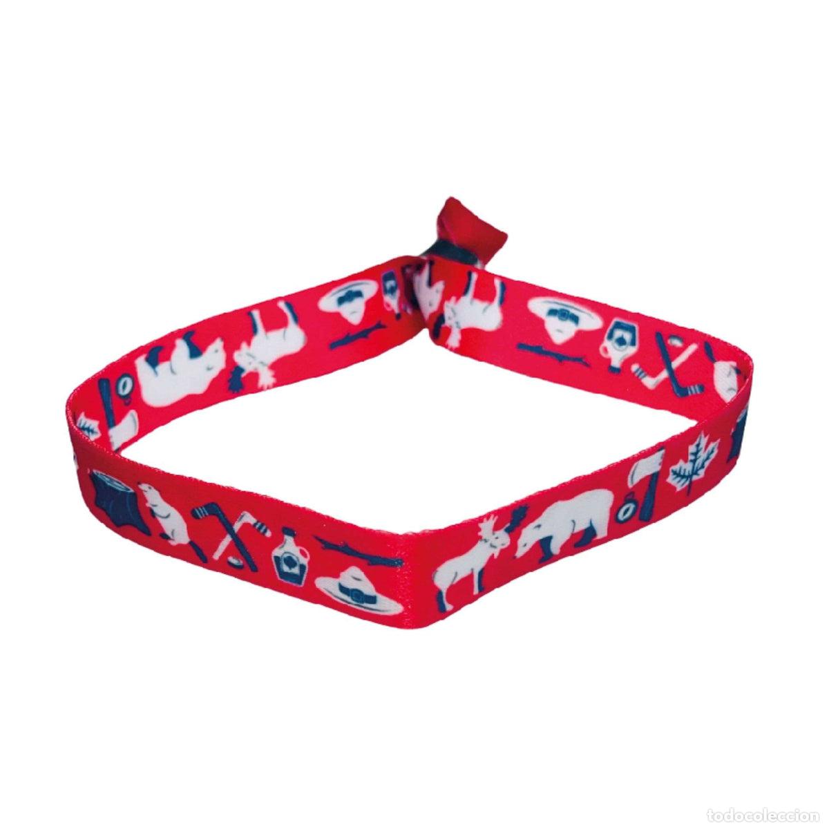 Artesan&iacute;a: Pulsera &ndash; S&iacute;mbolos Canad&aacute; &ndash; P1415 - Foto 1