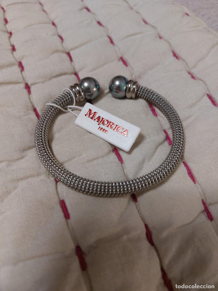 Artesan&iacute;a: PULSERA MAJORICA PLATEADA - Foto 1