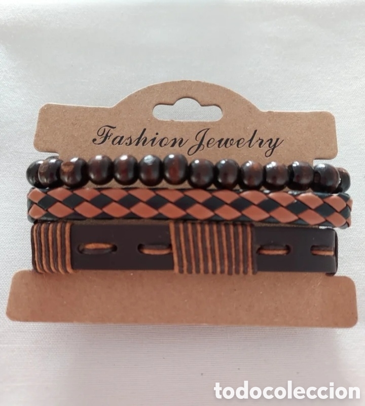 Artesan&iacute;a: Conjunto tres pulseras - Foto 2