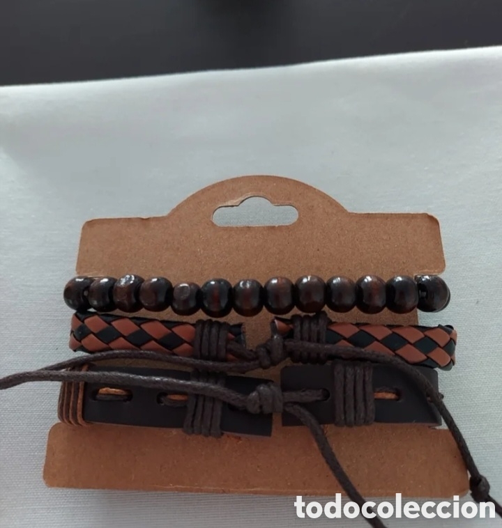 Artesan&iacute;a: Conjunto tres pulseras - Foto 3