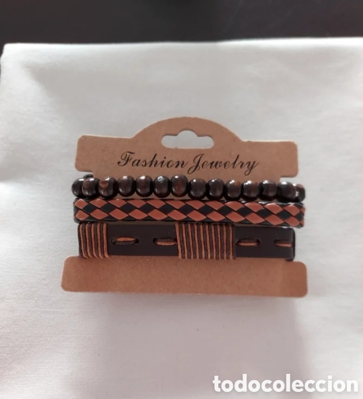 Artesan&iacute;a: Conjunto tres pulseras - Foto 1