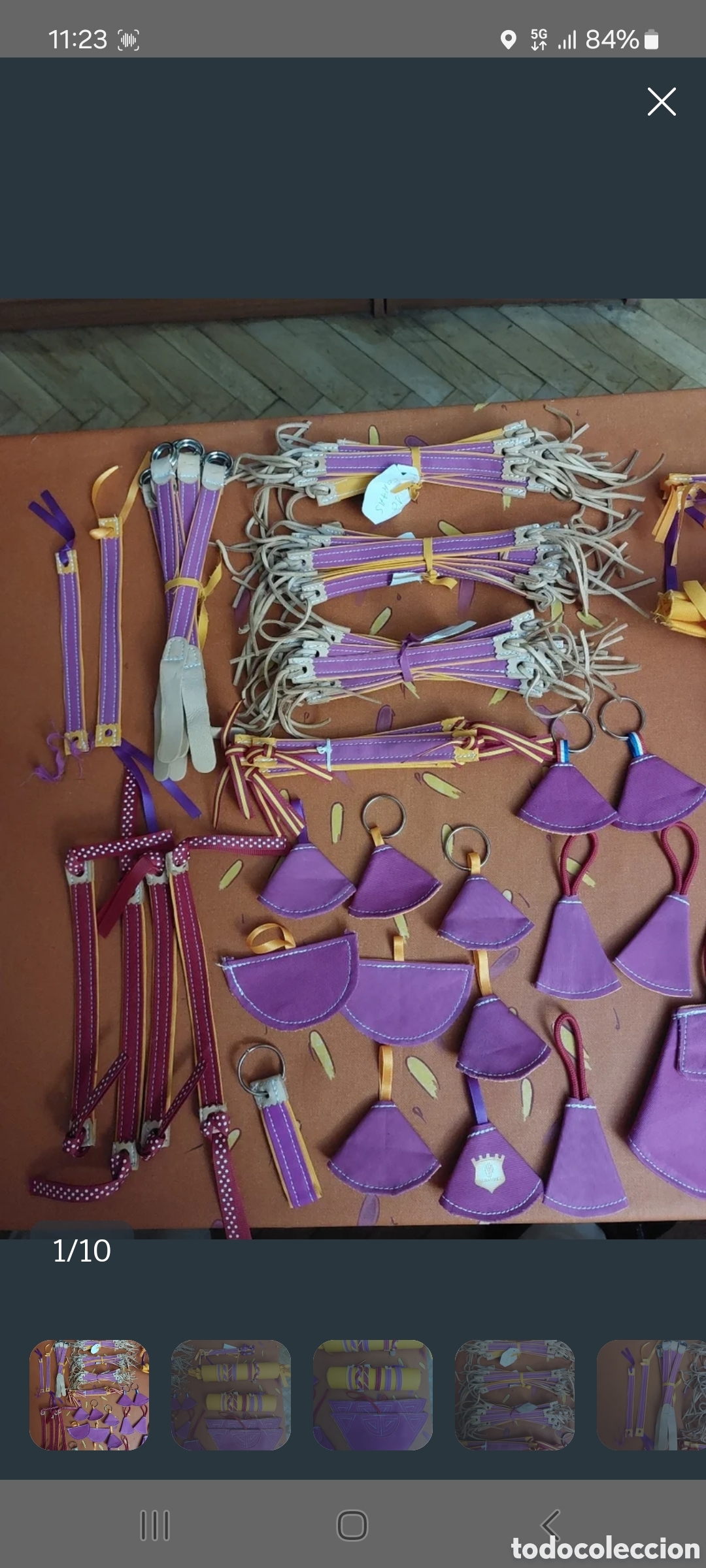 Artesan&iacute;a: PULSERAS,LLAVEROS Y MINI CAPOTES DE TRASTOS DE TOREAR