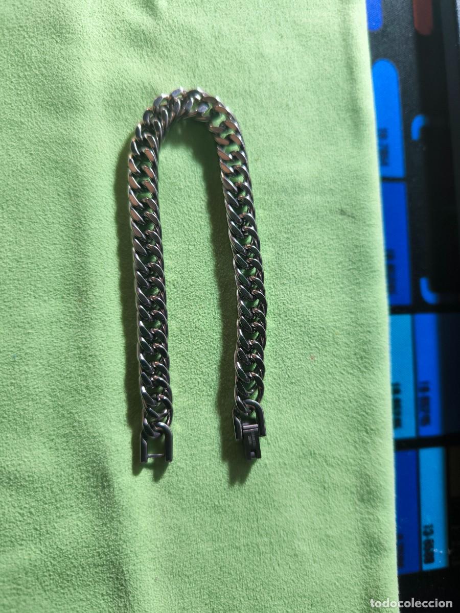 Artesan&iacute;a: PULSERA ACERO 316L. ESTILO CUBANO. UNISEX