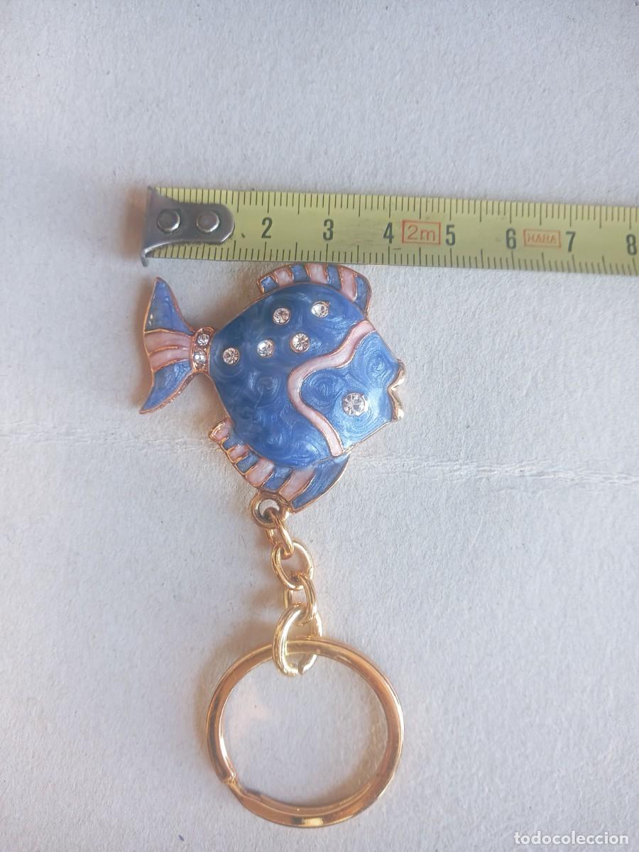 Artesan&iacute;a: BONITO LLAVERO. RANA. METAL Y ESMALTE