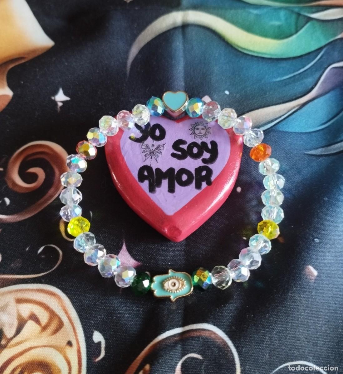 Artesan&iacute;a: Pulseras de vidrio multicolor, 2 pulseras - Foto 3