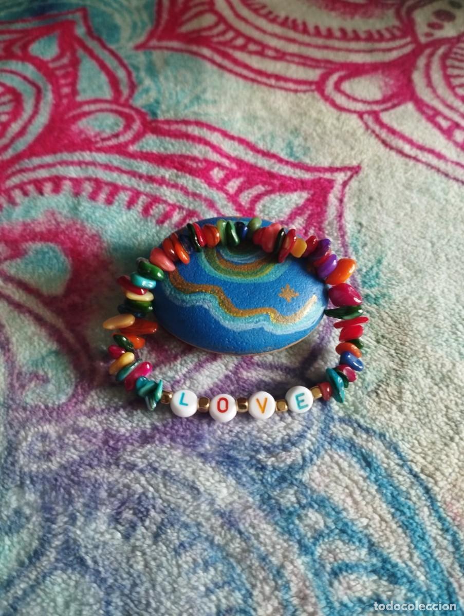 Artesan&iacute;a: Pulsera &rdquo;Love&rdquo;, hecha a mano