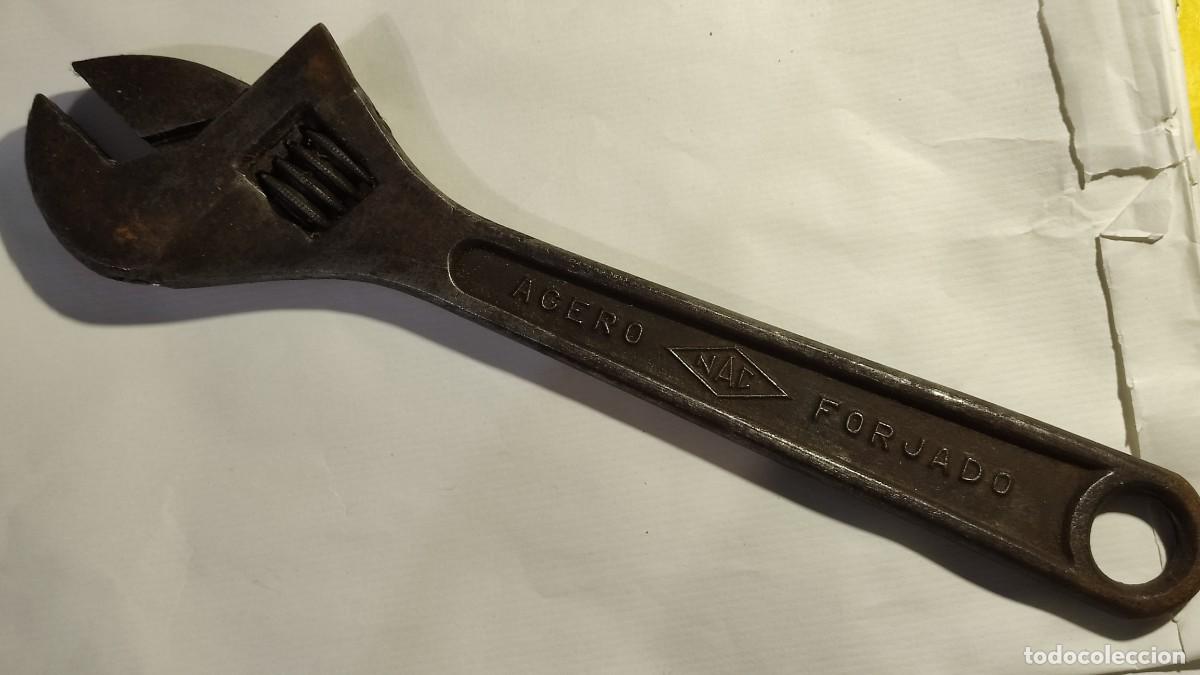 Artesan&iacute;a: ANTIGUA LLAVE INGLESA - ACERO FORJADO NAC - CLASE EXTRA 3/4 X 12 PULGADAS.