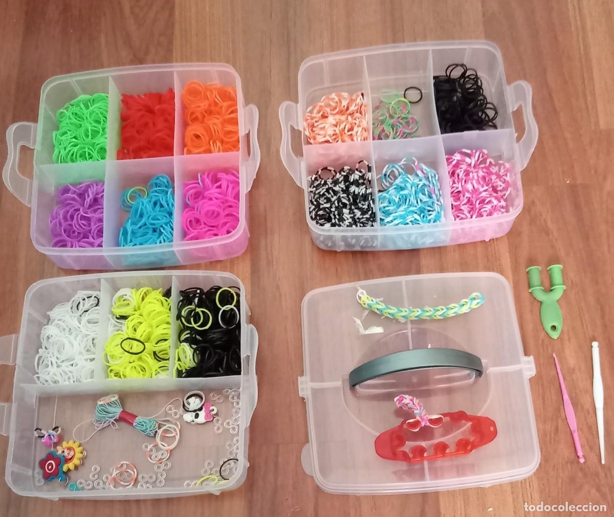Artesan&iacute;a: caja para manualidades pulseras de plastico