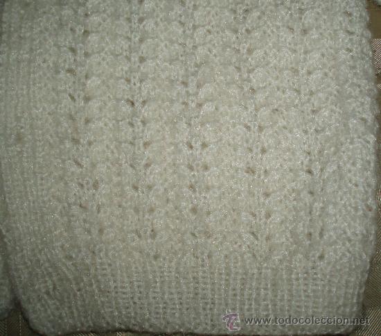 Artesan&iacute;a: chaqueta para bebe de punto 33 cms - Foto 2