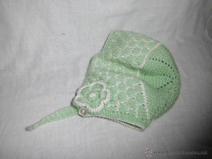 Artesan&iacute;a: GORRO DE LANA DE BEBE - Foto 1