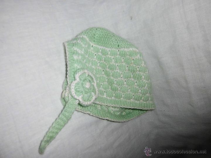 Artesan&iacute;a: GORRO DE LANA DE BEBE - Foto 2