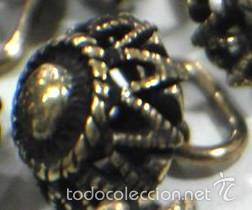 Artesan&iacute;a: Bot&oacute;n de lat&oacute;n para traje tradicional - Foto 3