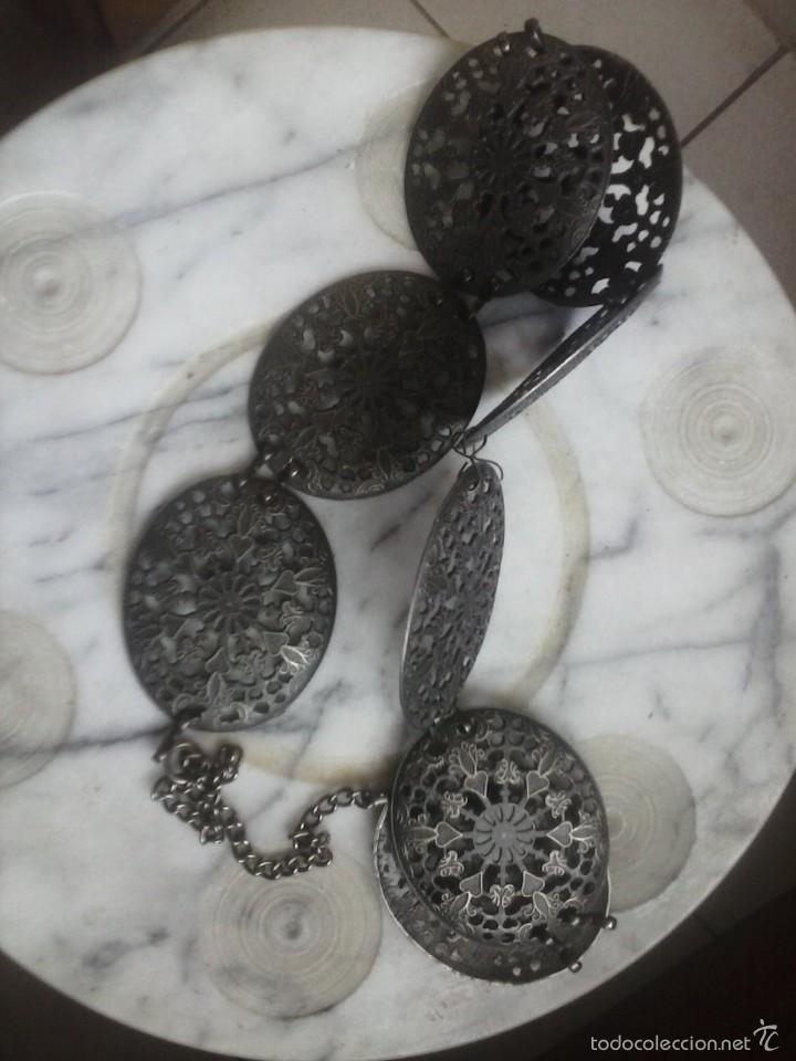 Artesan&iacute;a: CINTURON DE METAL . - Foto 3