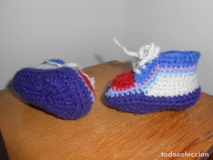 Artesan&iacute;a: Botitas BEB&Eacute; a crochet - Foto 3