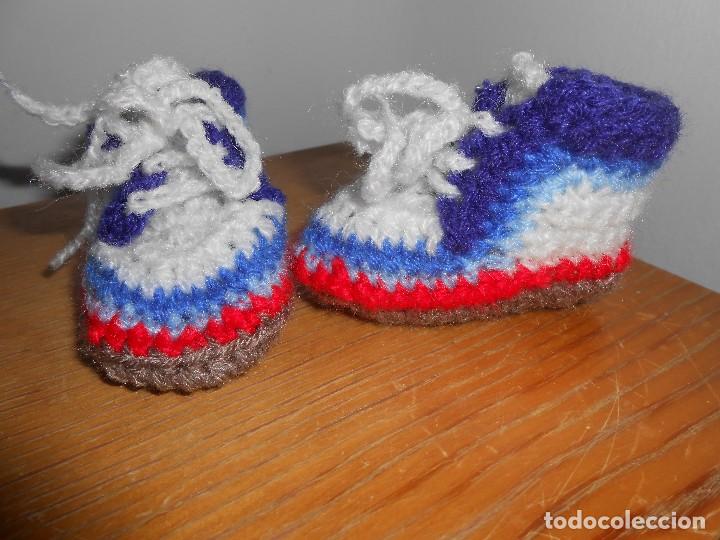 Artesan&iacute;a: Botitas BEB&Eacute; a crochet - Foto 3