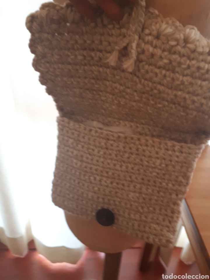 Artesan&iacute;a: Bolso trapillo beige - Foto 3