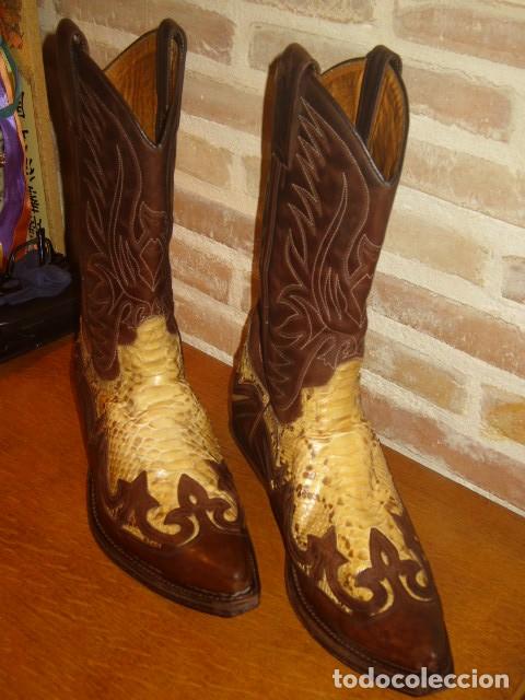 Botas tejanas o camperas sendra de cuero y piel - Vendido en Subasta -  141662378