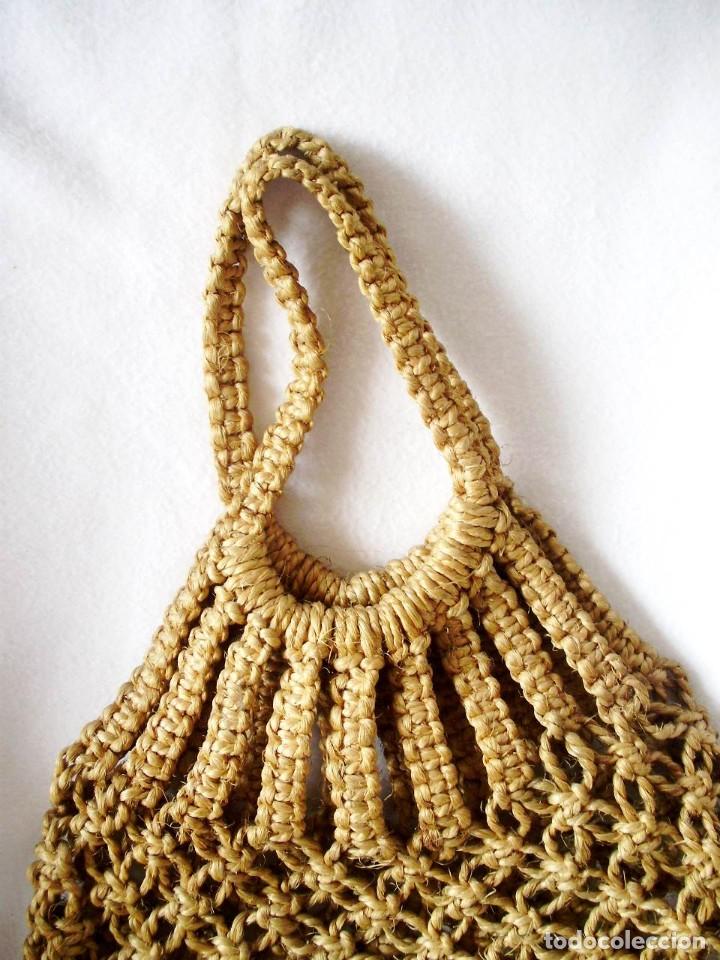 Artesan&iacute;a: Bolsas Vintage Macrame con cuerda - Foto 3