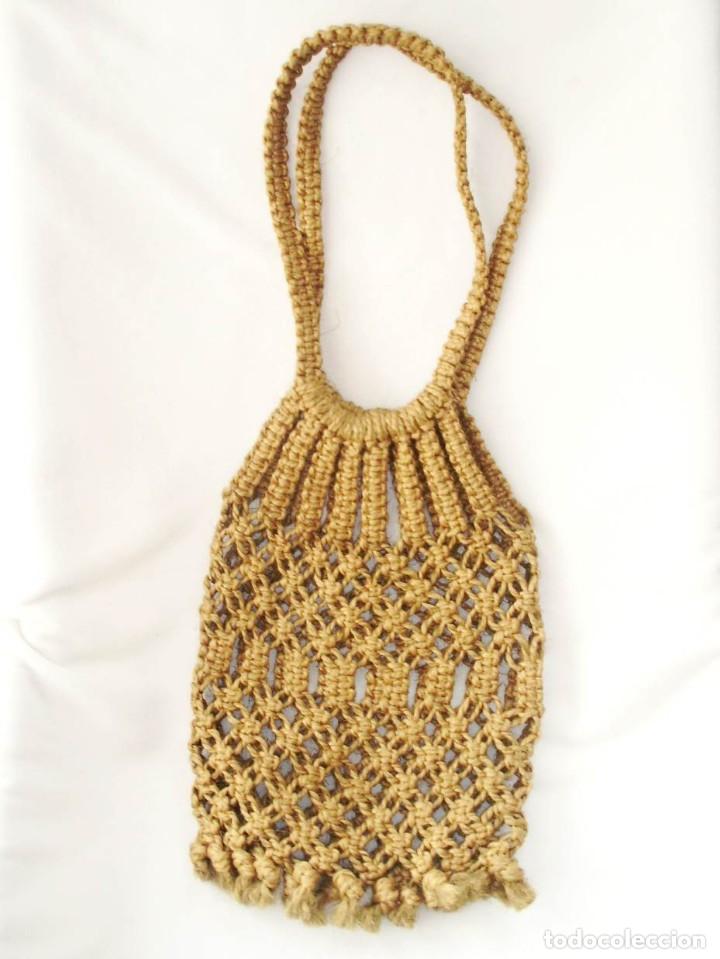 Artesan&iacute;a: Bolsa Vintage Macrame con cuerda, - Foto 1