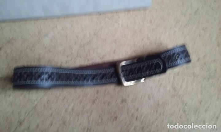 Artesan&iacute;a: cinturon piel marron - Foto 1