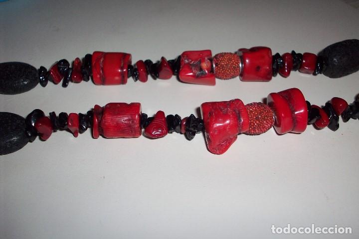 Artesan&iacute;a: COLLAR Y PENDIENTES DE PIEDRAS - Foto 4