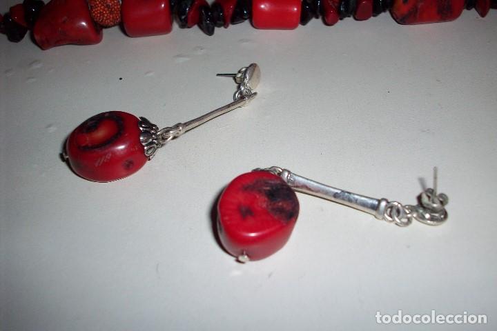 Artesan&iacute;a: COLLAR Y PENDIENTES DE PIEDRAS - Foto 5
