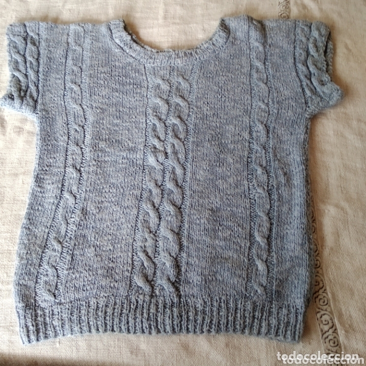 Artesan&iacute;a: Jersey algodon azul - Foto 1