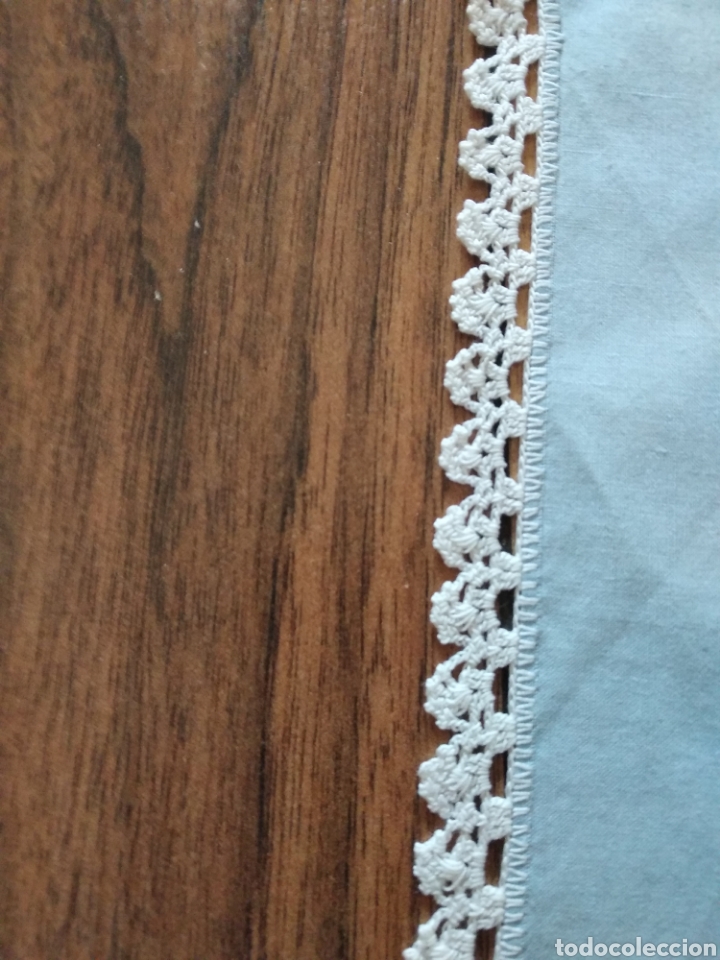 Artesan&iacute;a: Pa&ntilde;uelo de mano, de hilo y algod&oacute;n, - Foto 3