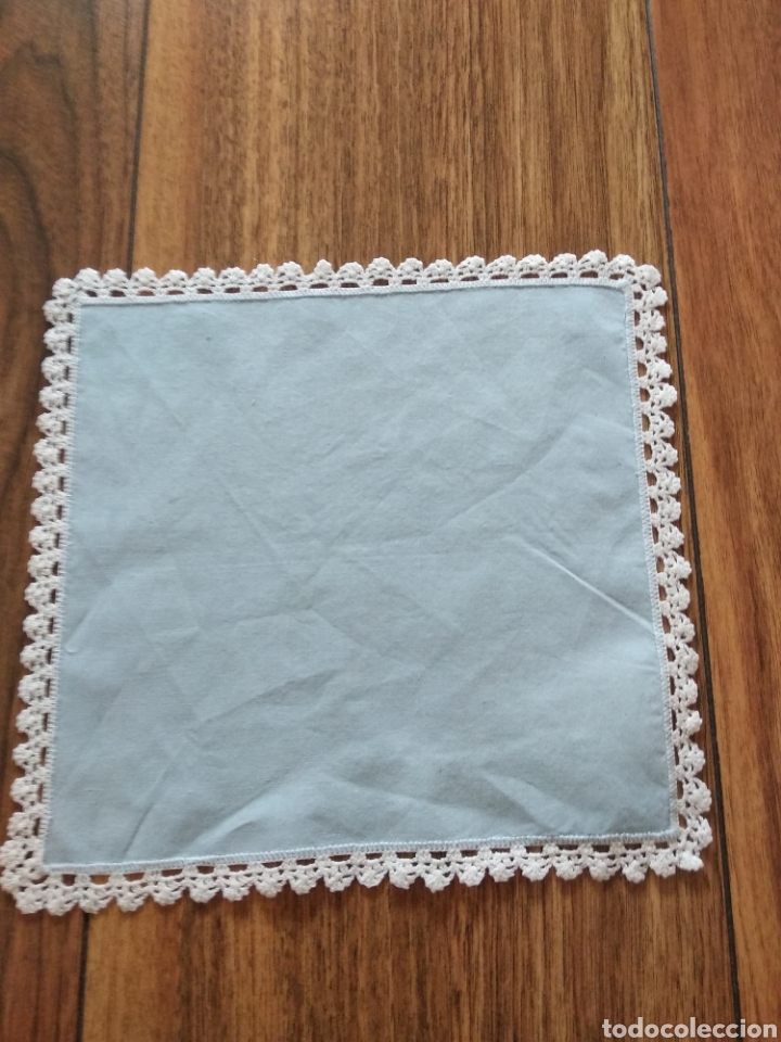 Artesan&iacute;a: Pa&ntilde;uelo de mano, de hilo y algod&oacute;n, - Foto 4