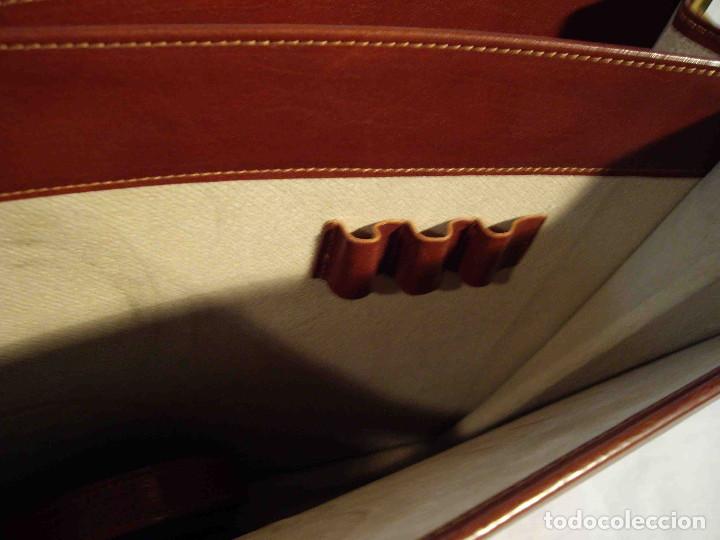 Artesan&iacute;a: CARTERA EJECUTIVO PIEL MARRON - Foto 15