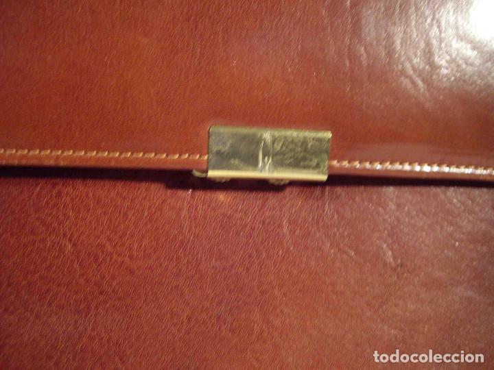 Artesan&iacute;a: CARTERA EJECUTIVO PIEL MARRON - Foto 11