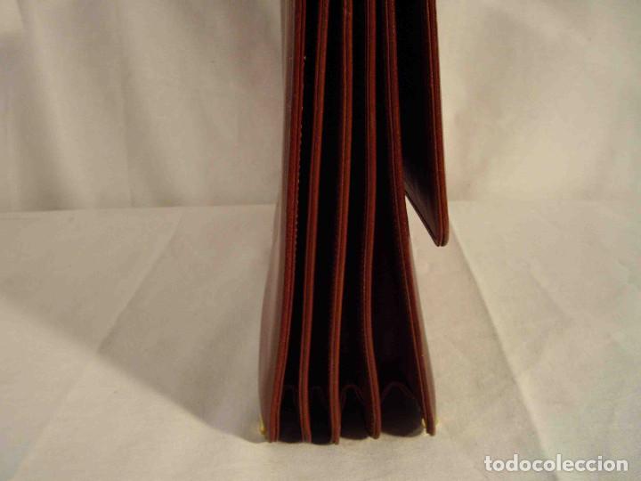 Artesan&iacute;a: CARTERA EJECUTIVO PIEL MARRON - Foto 4
