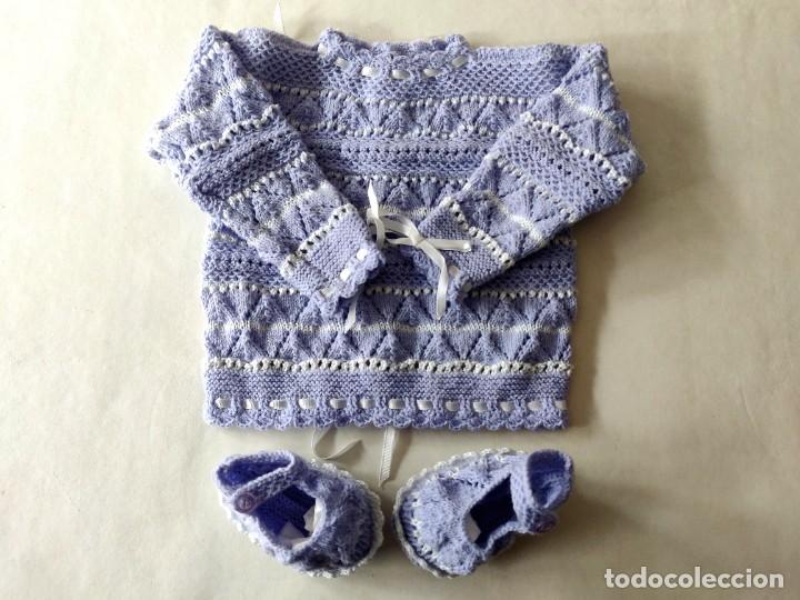 Artesan&iacute;a: Conjunto jersey y botitas - Foto 1