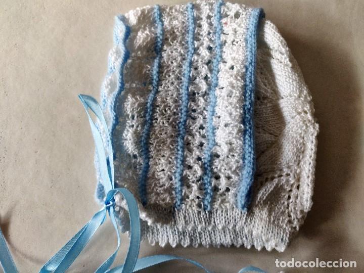 Artesan&iacute;a: Conjunto jersey botitas y gorro - Foto 3