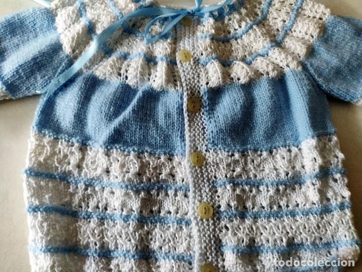 Artesan&iacute;a: Conjunto jersey botitas y gorro - Foto 5