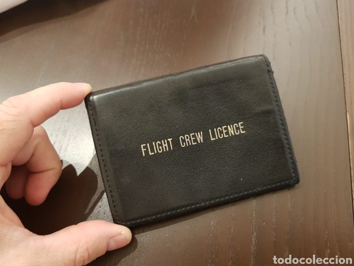 Artesan&iacute;a: Cartera licencia de vuelo - Foto 1