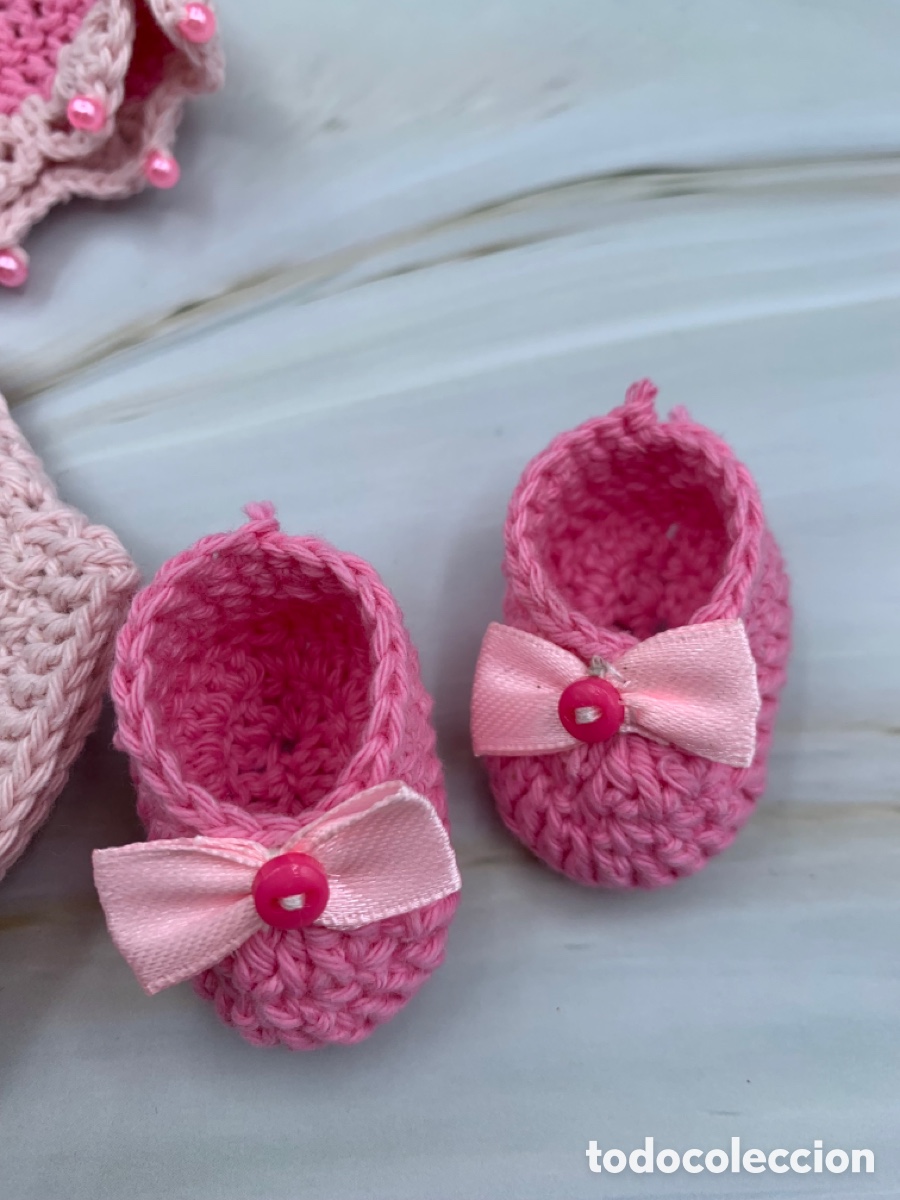 Artesan&iacute;a: Conjunto para beb&eacute; reborn de 30 cm - Foto 4